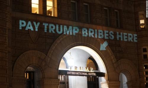 Trump International Hotel In Washington And Still More Bribery