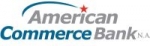logo for American Commerce Bank, National Association