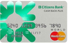 Citizens Bank Cash Back Plus™ World MasterCard®